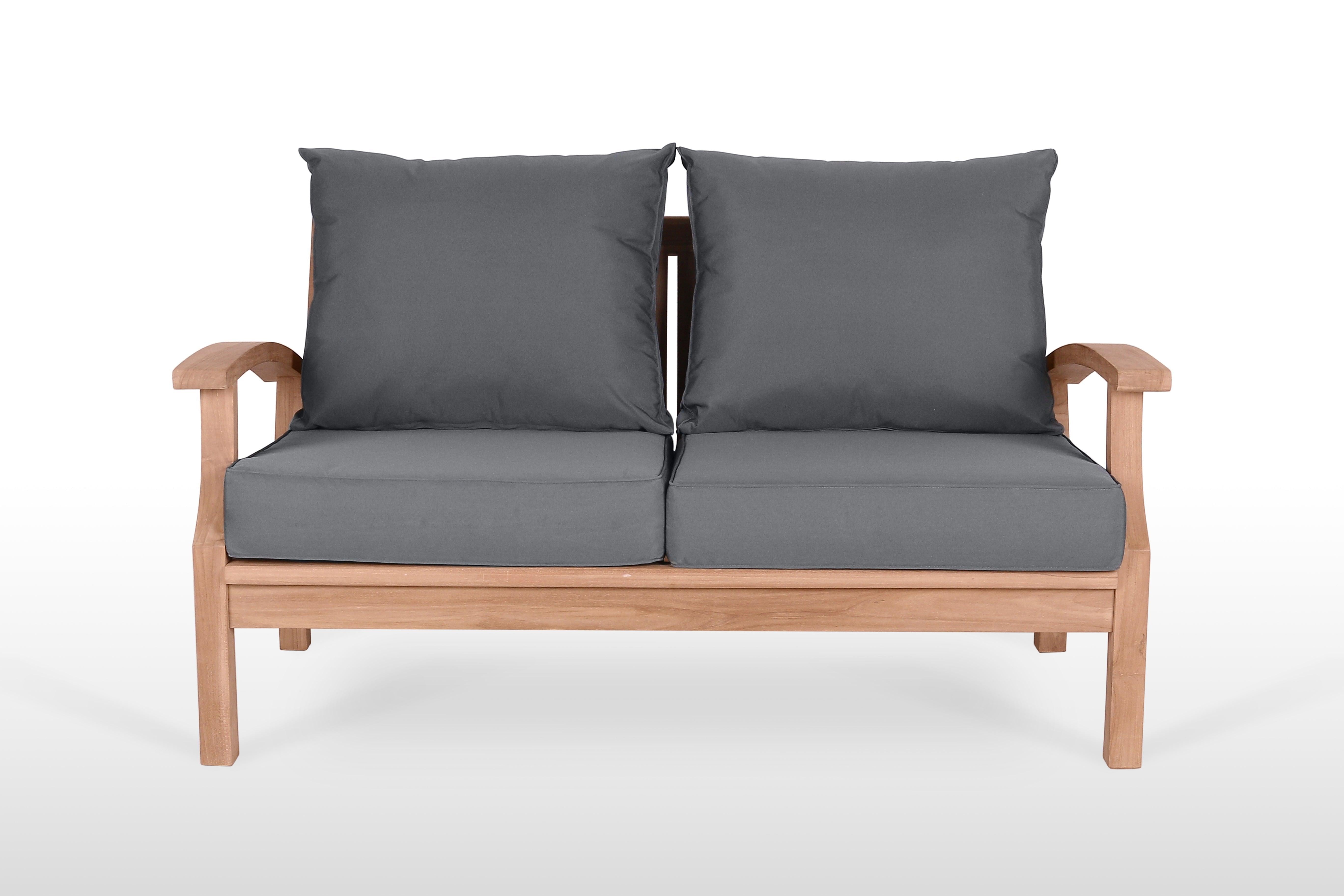 East India Lombok Two Seater Sofa with Cushions - Joe's BBQs