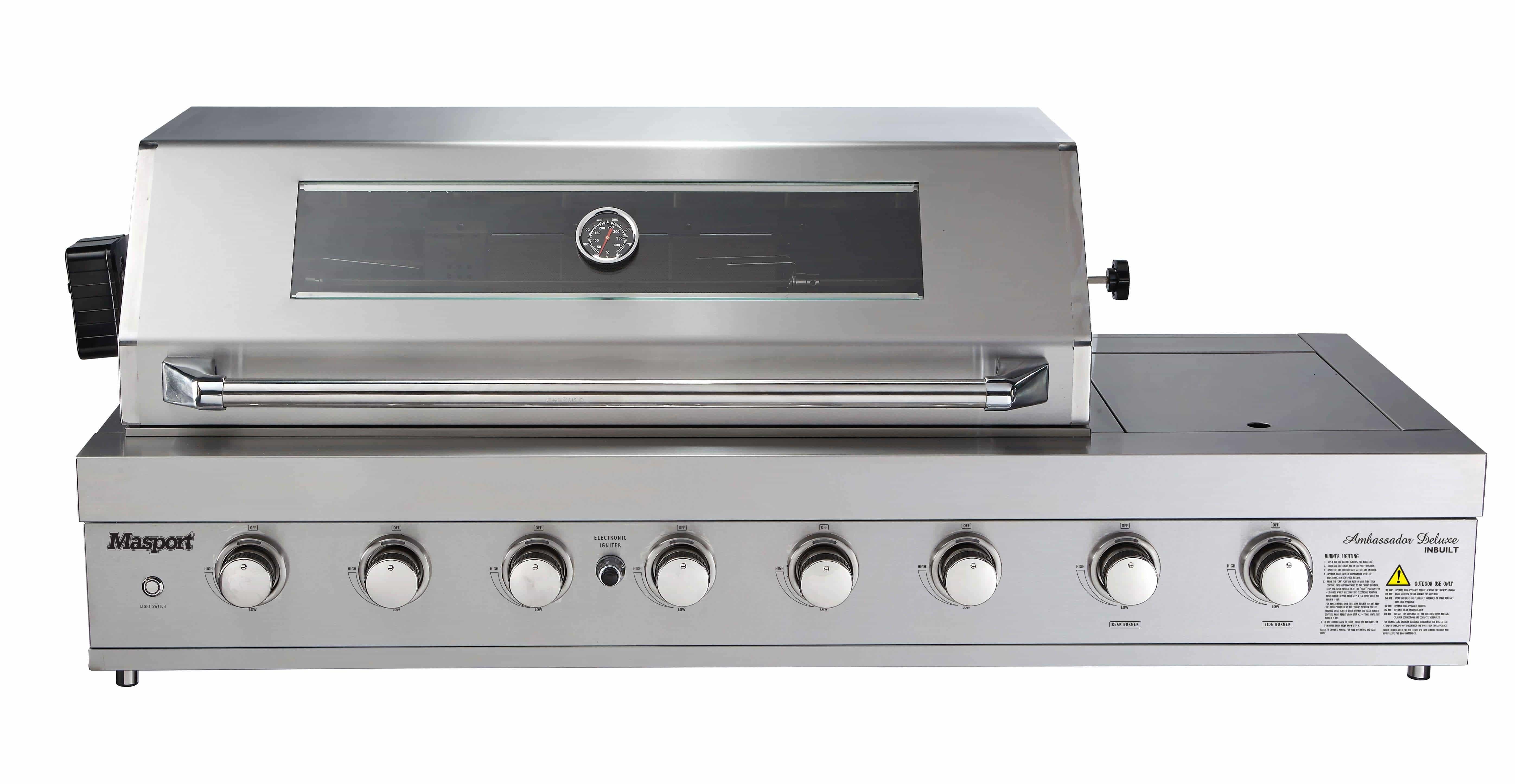 Masport Ambassador Deluxe Inbuilt BBQ - Joe's BBQs