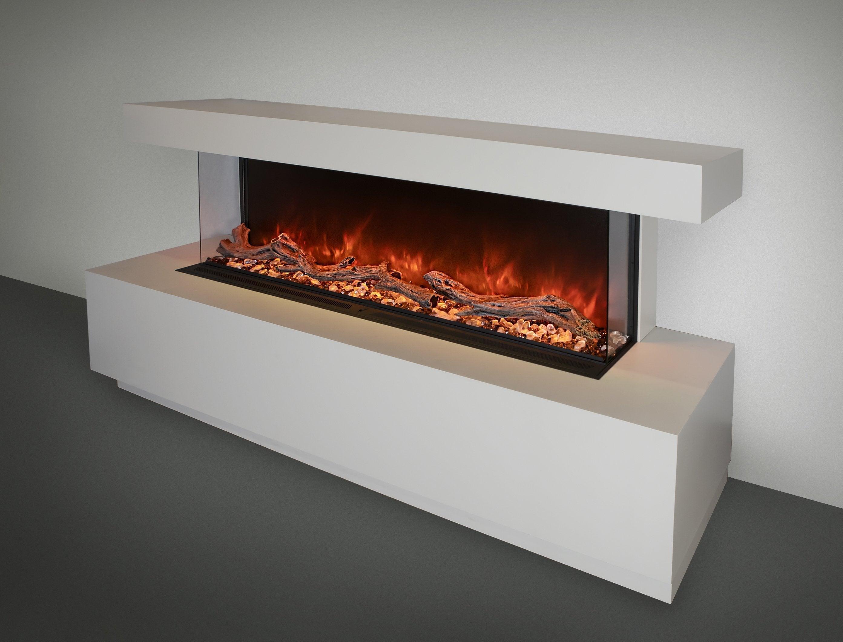 Modern Flames 44 Inch Landscape Pro Multi Sided Gen 2 - Inbuilt Electric Heater - Joe's BBQs