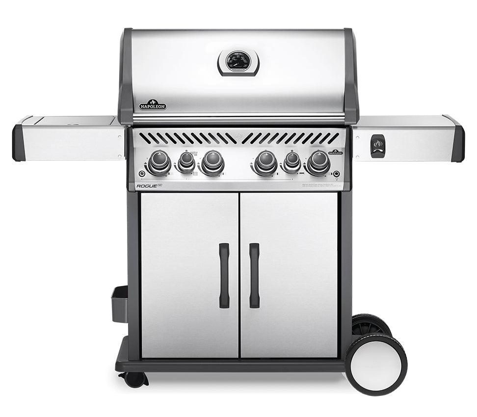 Napoleon Rogue RSE 525 4 Burner SS BBQ with Side Burner - RSE525RSBPSS-1-AU - Joe's BBQs
