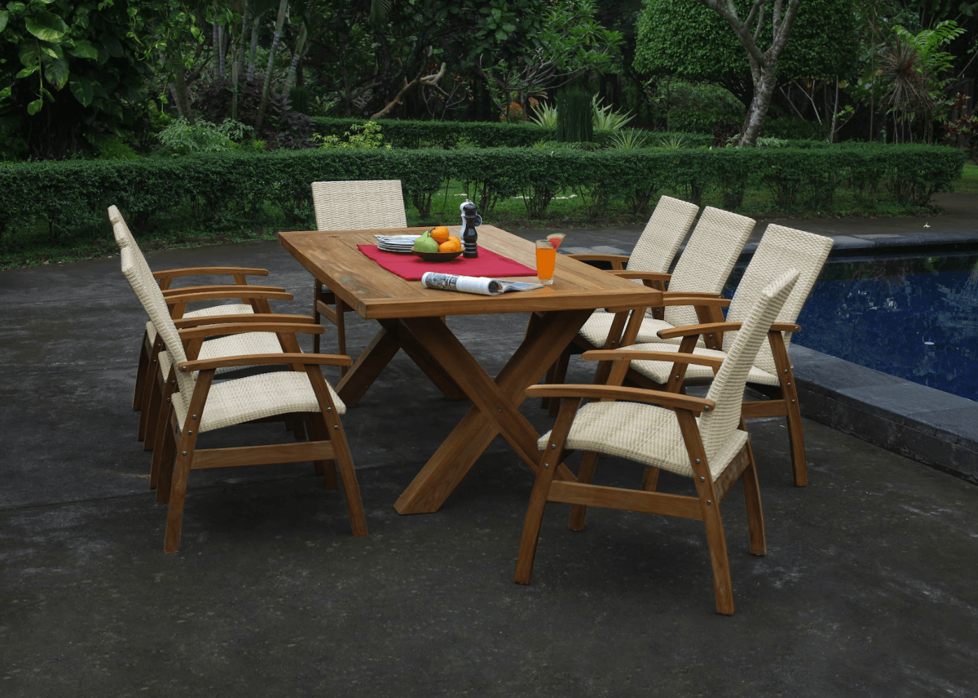 East India Alexander Dining Tables (Table Only) - Joe's BBQs