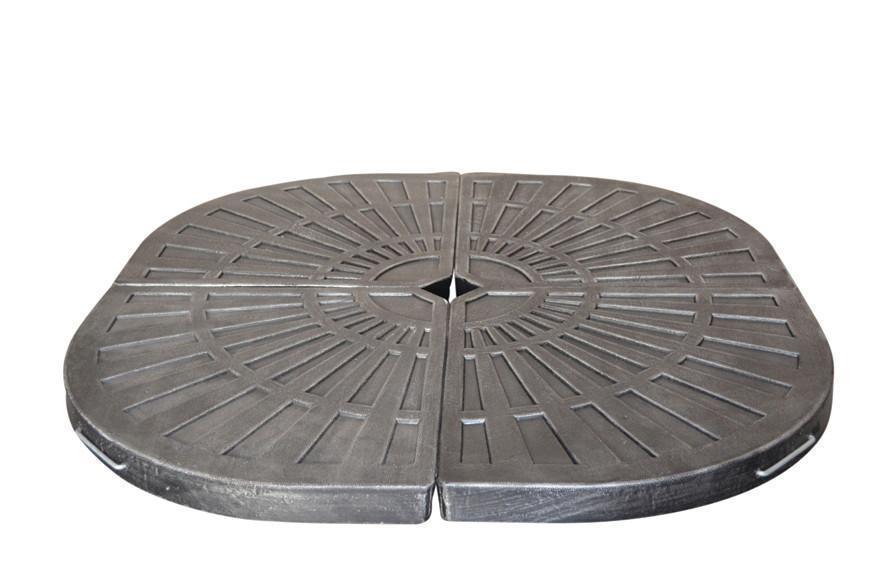 Shelta Resinstone Ballast Weights, Umbrella Base, Shelta