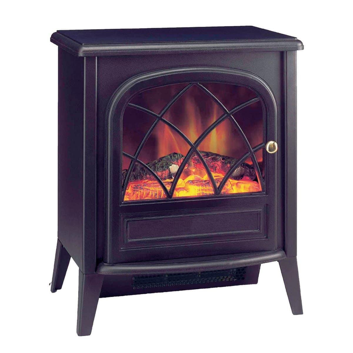Dimplex Ritz 2kW Portable Electric Fire with Optiflame log effect - Joe's BBQs