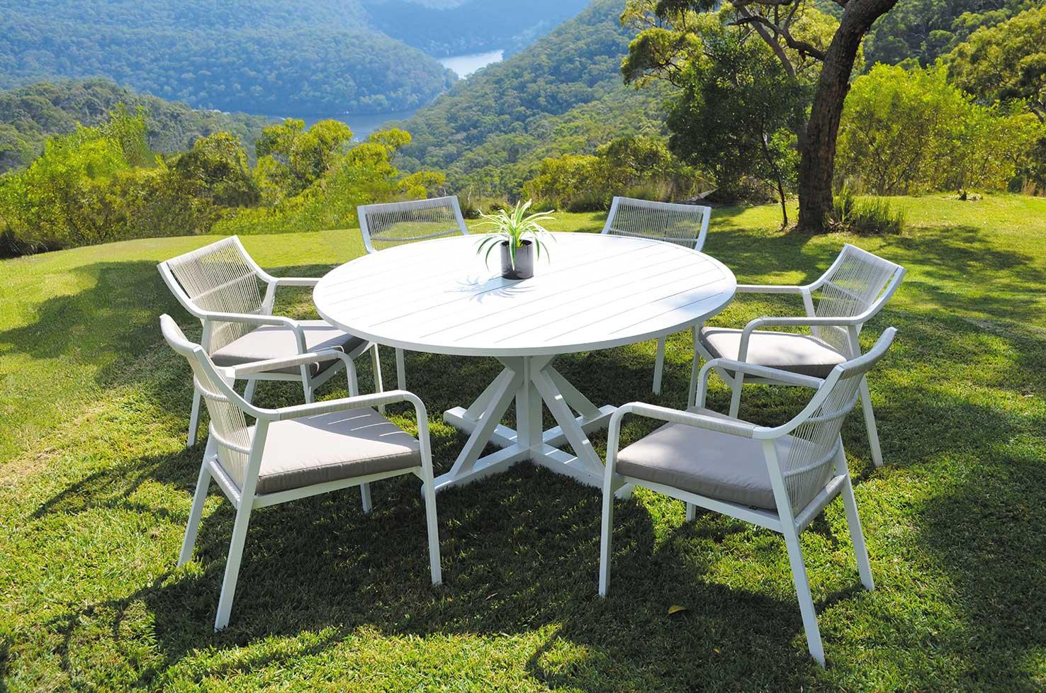 Shelta Sunset 7pc Dining Setting - Joe's BBQs