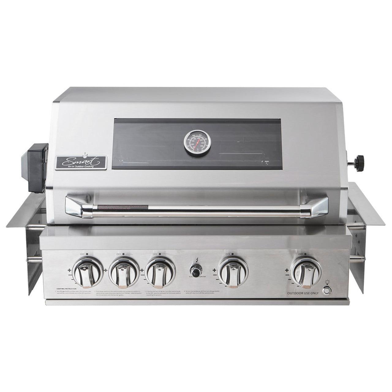 Smart Stainless Steel 4 Burner Built-In BBQ - Joe's BBQs