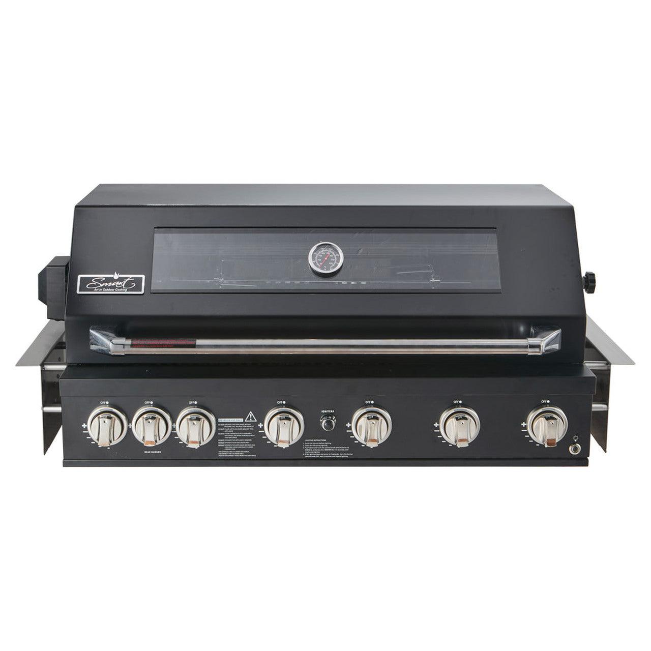 Smart Black 6 Burner Built-In BBQ - Joe's BBQs