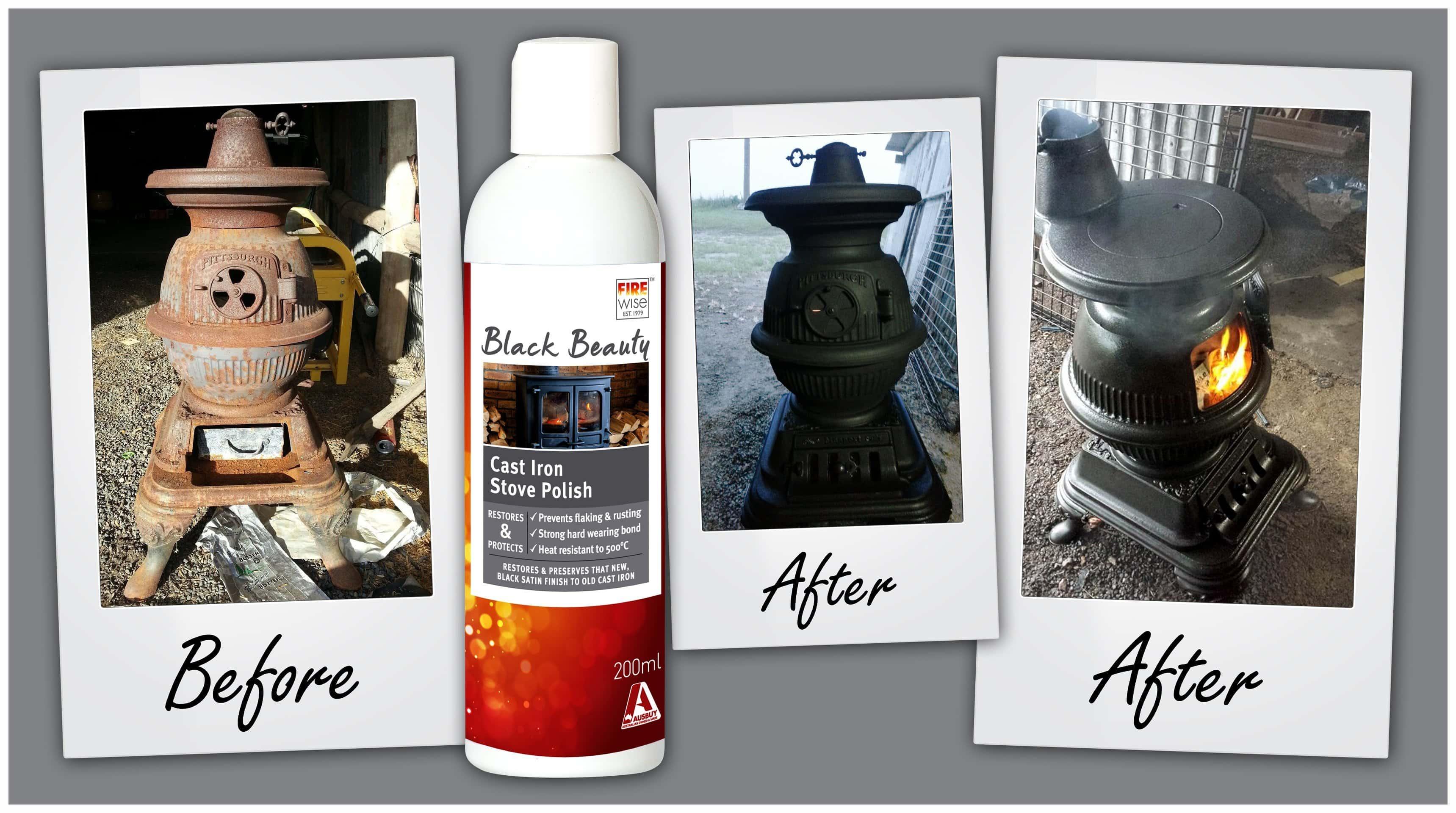 FireUp Cast Iron Stove Polish, Heater Accessories, S&D Berg