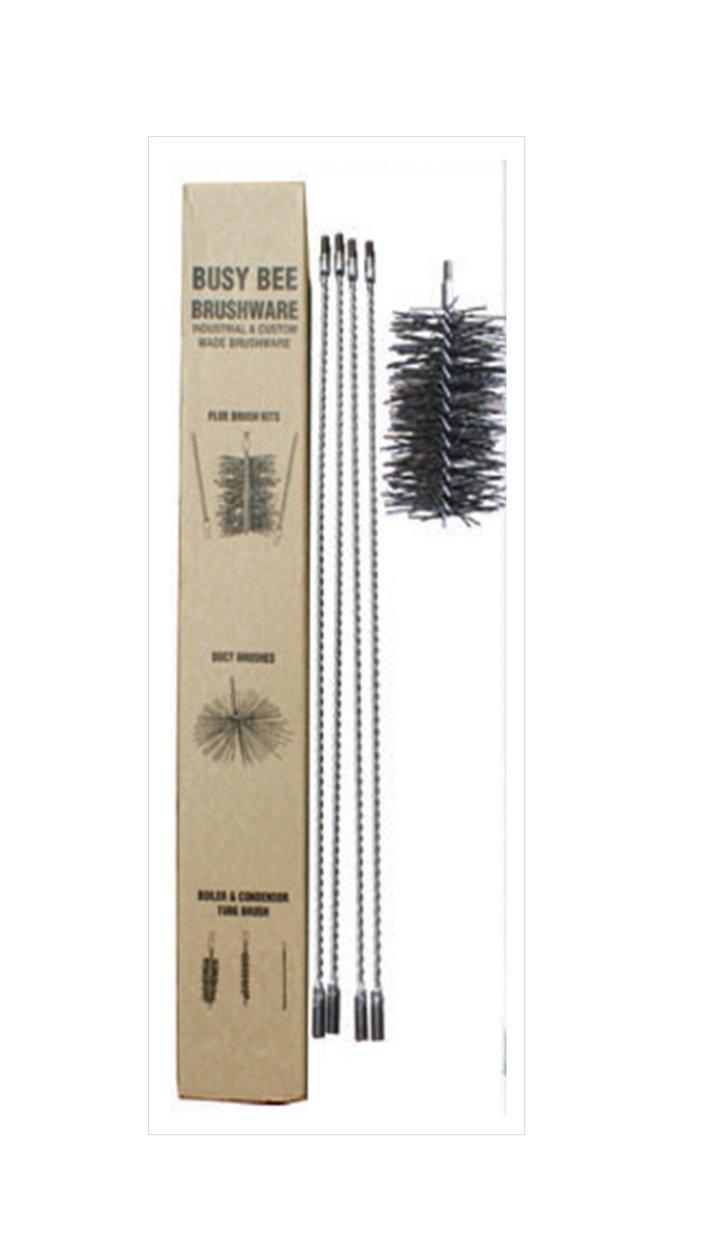 FireUp Fire Tools - Flue Cleaning Kit with 6" Brush - Joe's BBQs