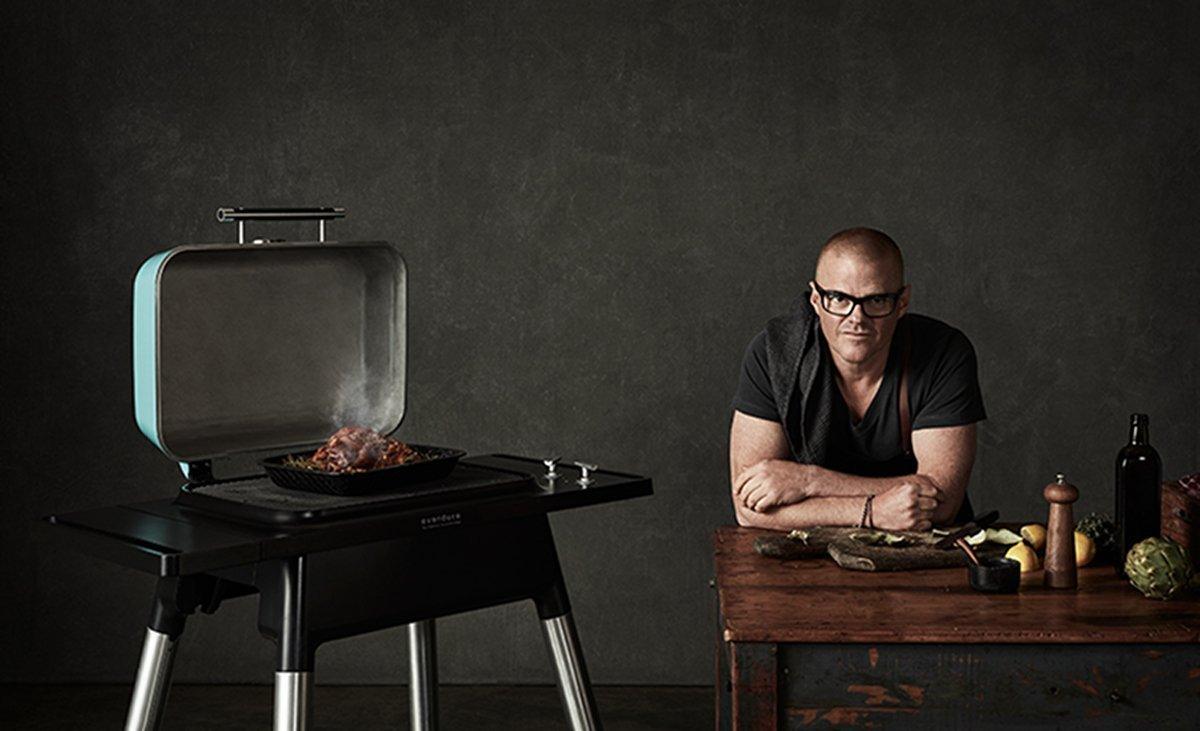 Everdure by Heston Blumenthal Force Gas BBQ Graphite, Everdure BBQs, Everdure
