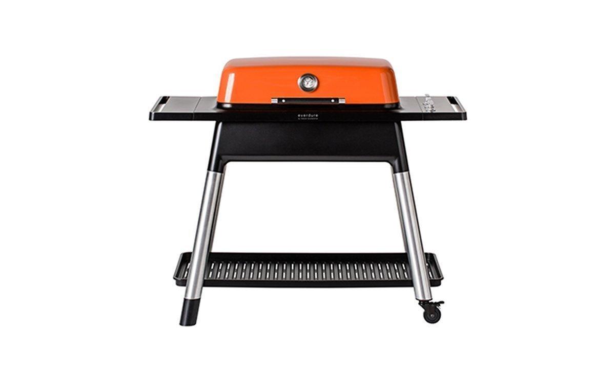 Everdure  by Heston Blumenthal Furnace Gas BBQ Orange, Everdure BBQs, Everdure