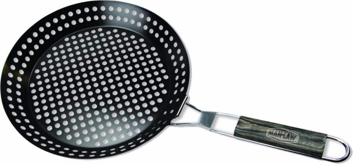 Man Law Non-stick Skillet Basket - Joe's BBQs