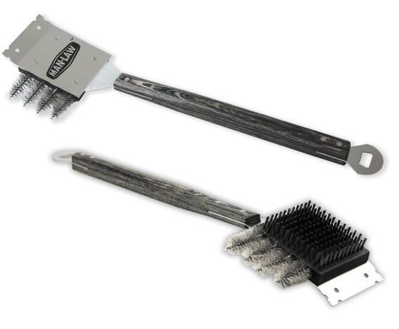 Man Law Replacement Head for Giant Long Handle Grill Brush (2 PACK) - Joe's BBQs