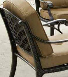 Melton Craft Nassau Two Seat Lounge with Cushion - Tucker Barbecues