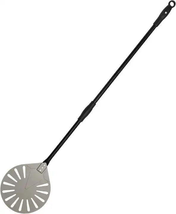 Tucker Perforated Pizza Turning Peel with Long Handle - Joe's BBQs