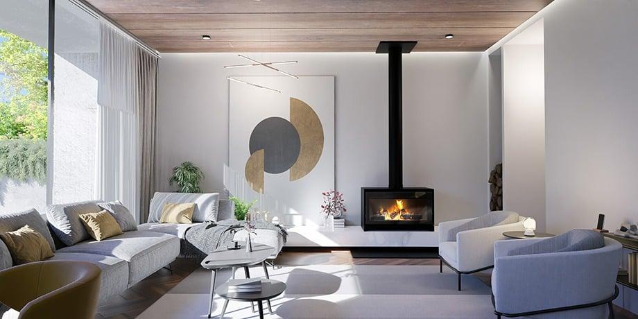 Escea TFS1000 Indoor Woodfire - Joe's BBQs