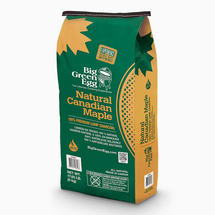 Big Green Egg Canadian Maple Natural Lump Charcoal