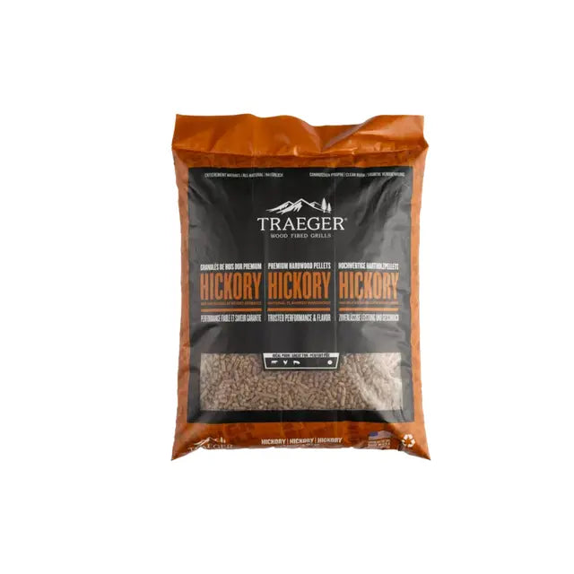 Traeger Hickory Pellets - 9KG Bag