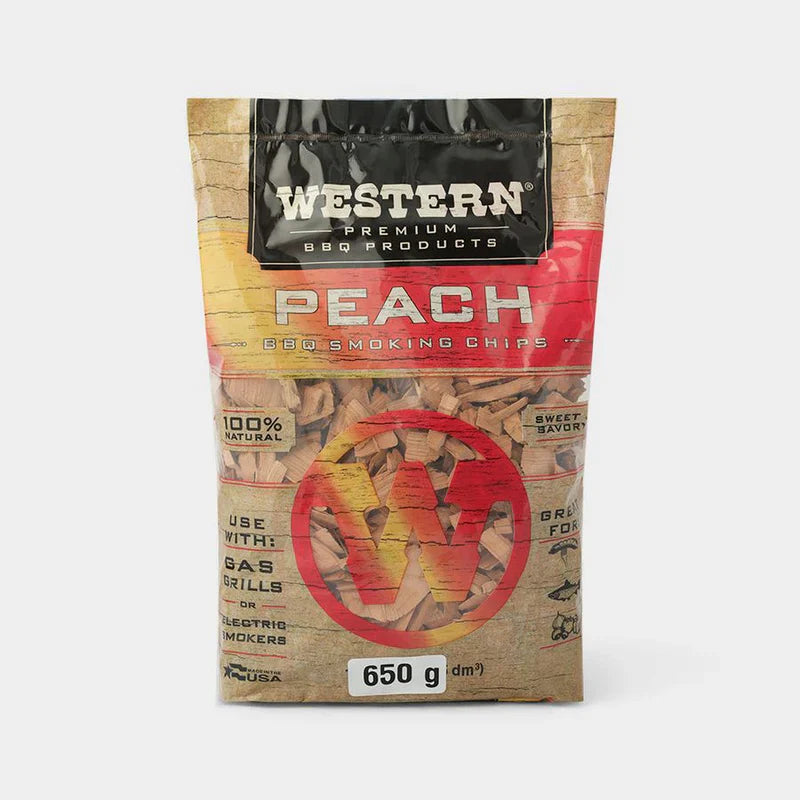 Western BBQ Peach Wood Chips