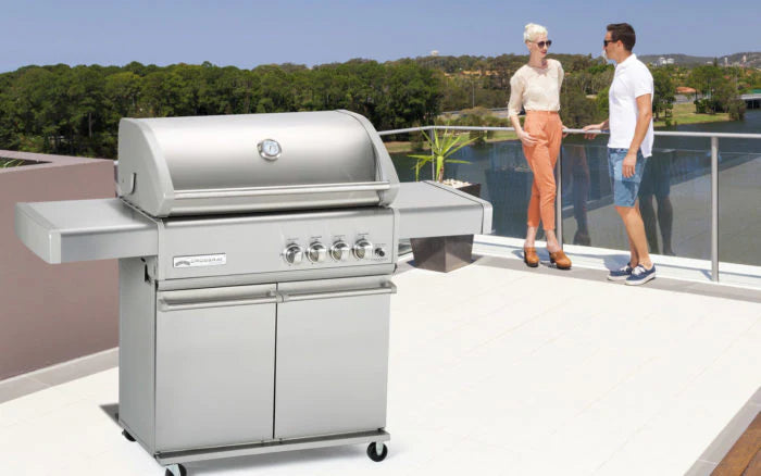 Clearance Sale - Crossray 4 Burner Trolley Barbecue