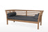 East India Small Daybed with cushions