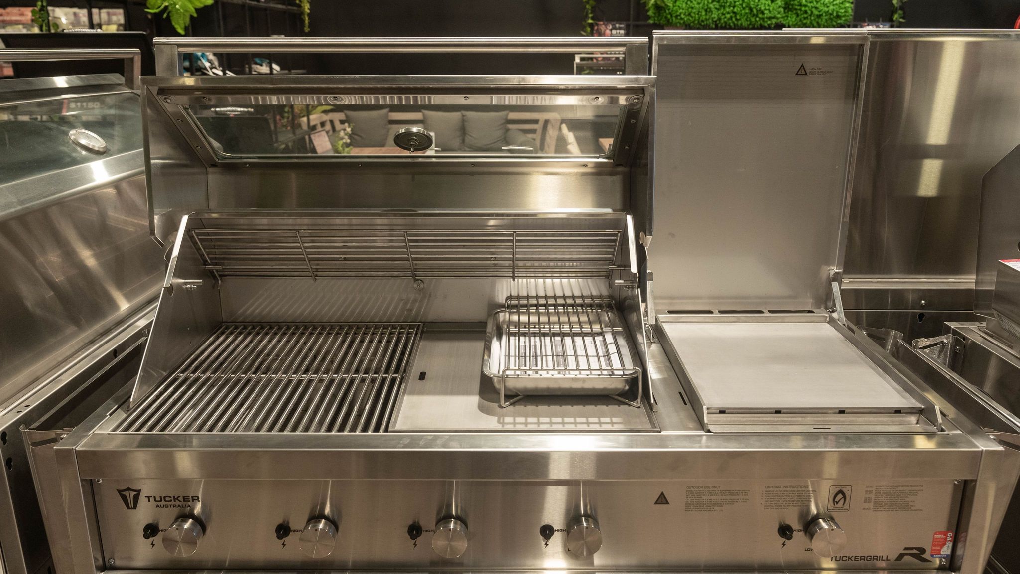 Tucker Stainless Steel Wok Pro Plate - Joe's BBQs