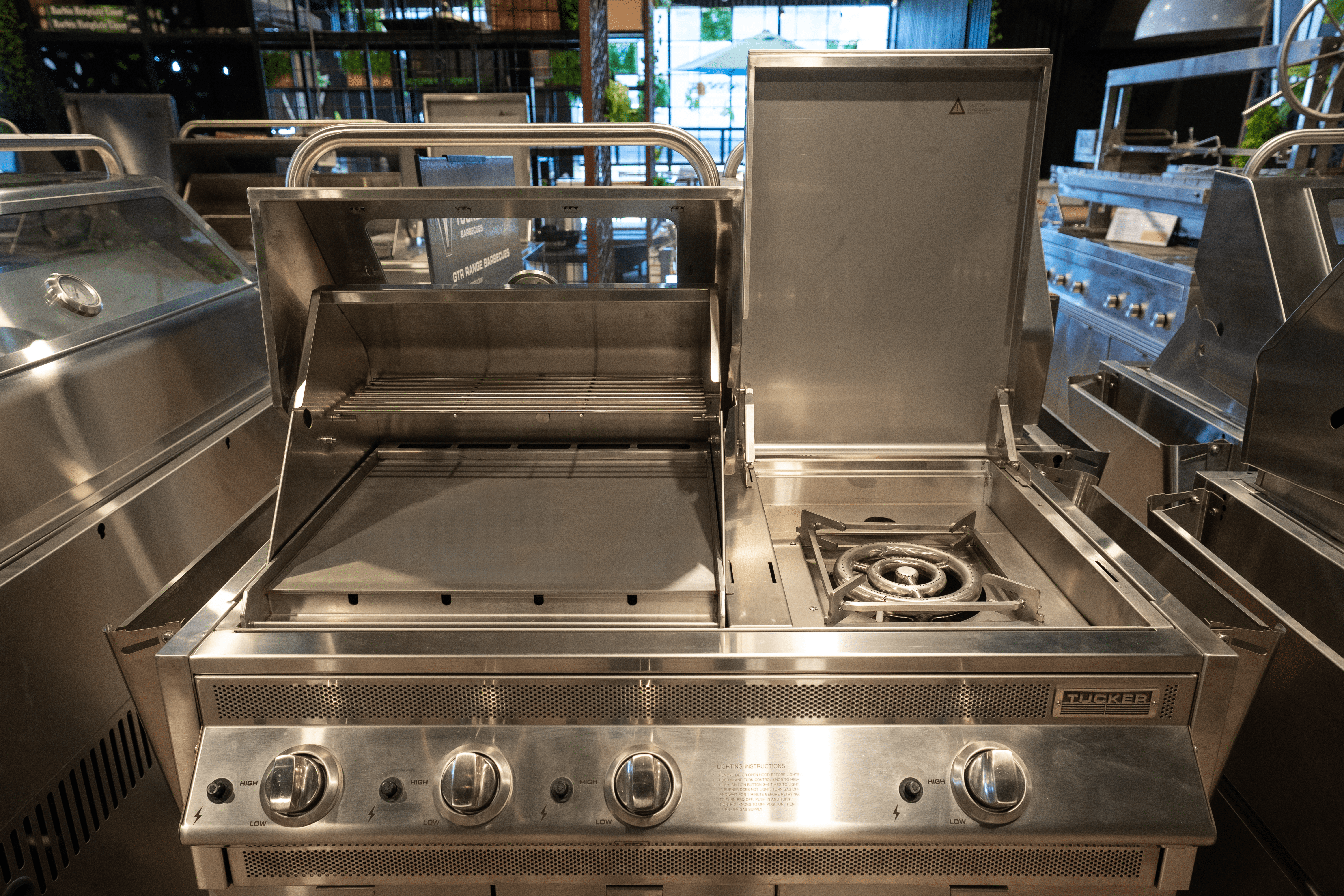 Tucker Stainless Steel Pro Plate - Joe's BBQs