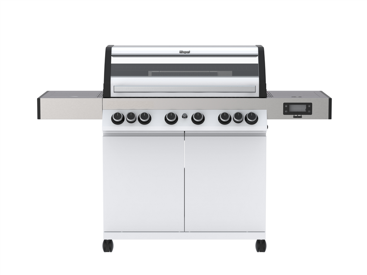 Masport White 6 Burner BBQ - MB7000