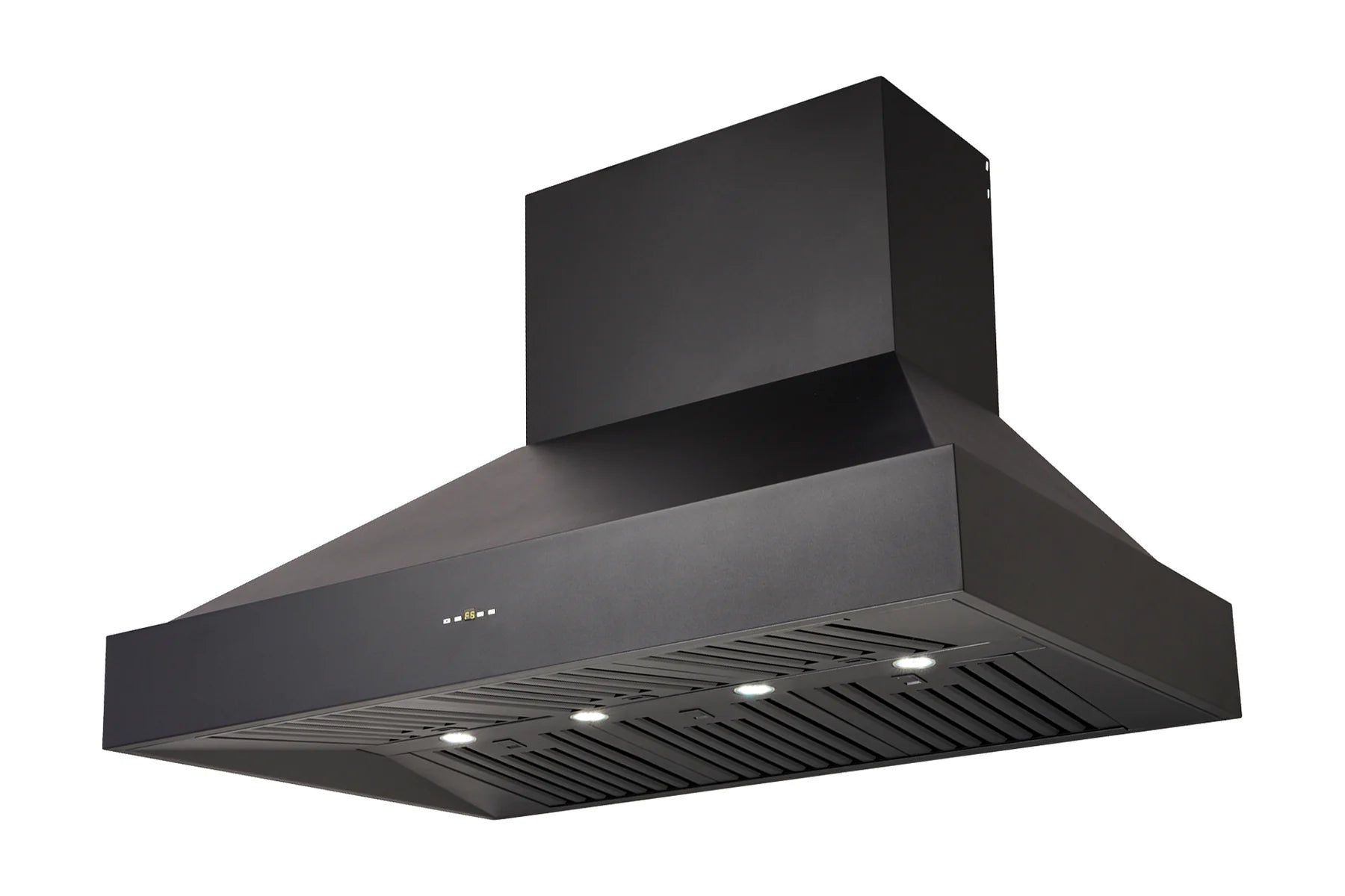 Schweigen Black BBQ Canopy Rangehood - 120cm - CL8912B Series