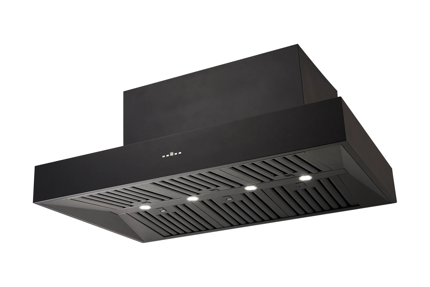 Schweigen Black BBQ Canopy Rangehood - 120cm - CL7372B Series