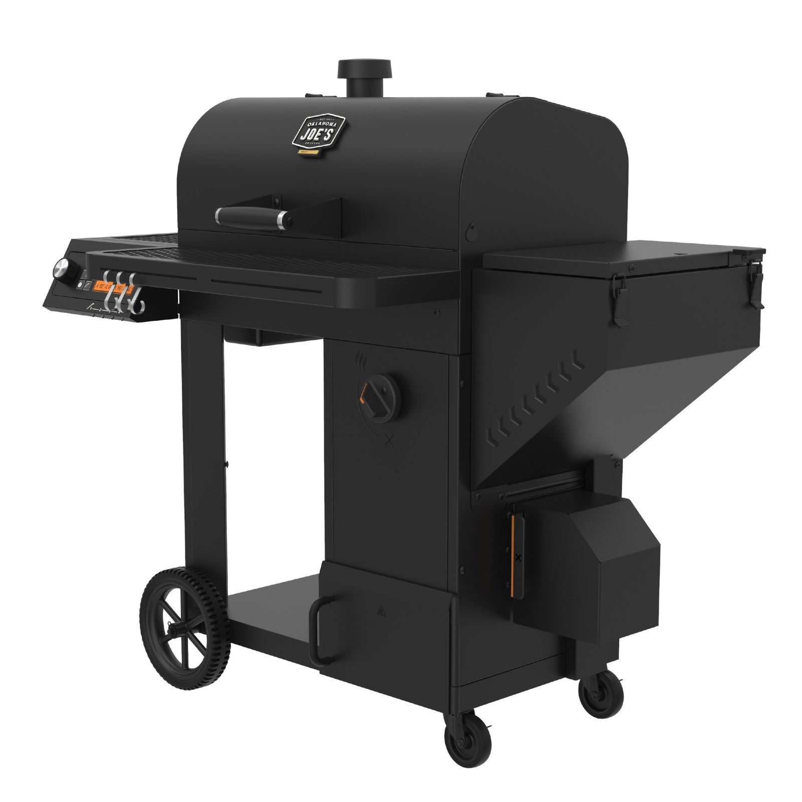 Oklahoma Joes Tahoma 900 Auto Feed Charcoal Grill & Smoker