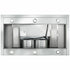 Artusi 120cm Canopy Outdoor BBQ Rangehood with Black Enamel