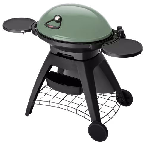 Beefeater BIGG BUGG Eucalyptus Green Mobile BBQ with Stand