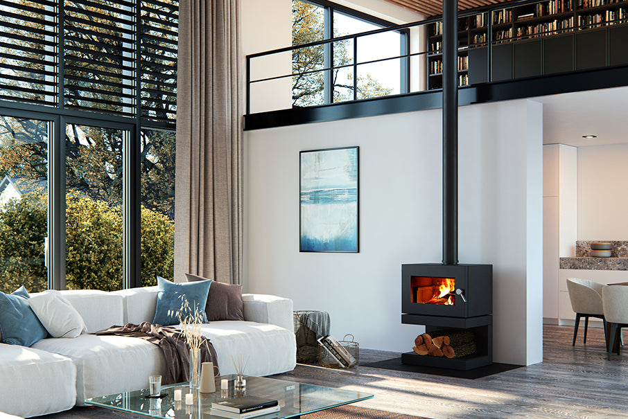Blaze 600 Wood Heater with Cantilever Base
