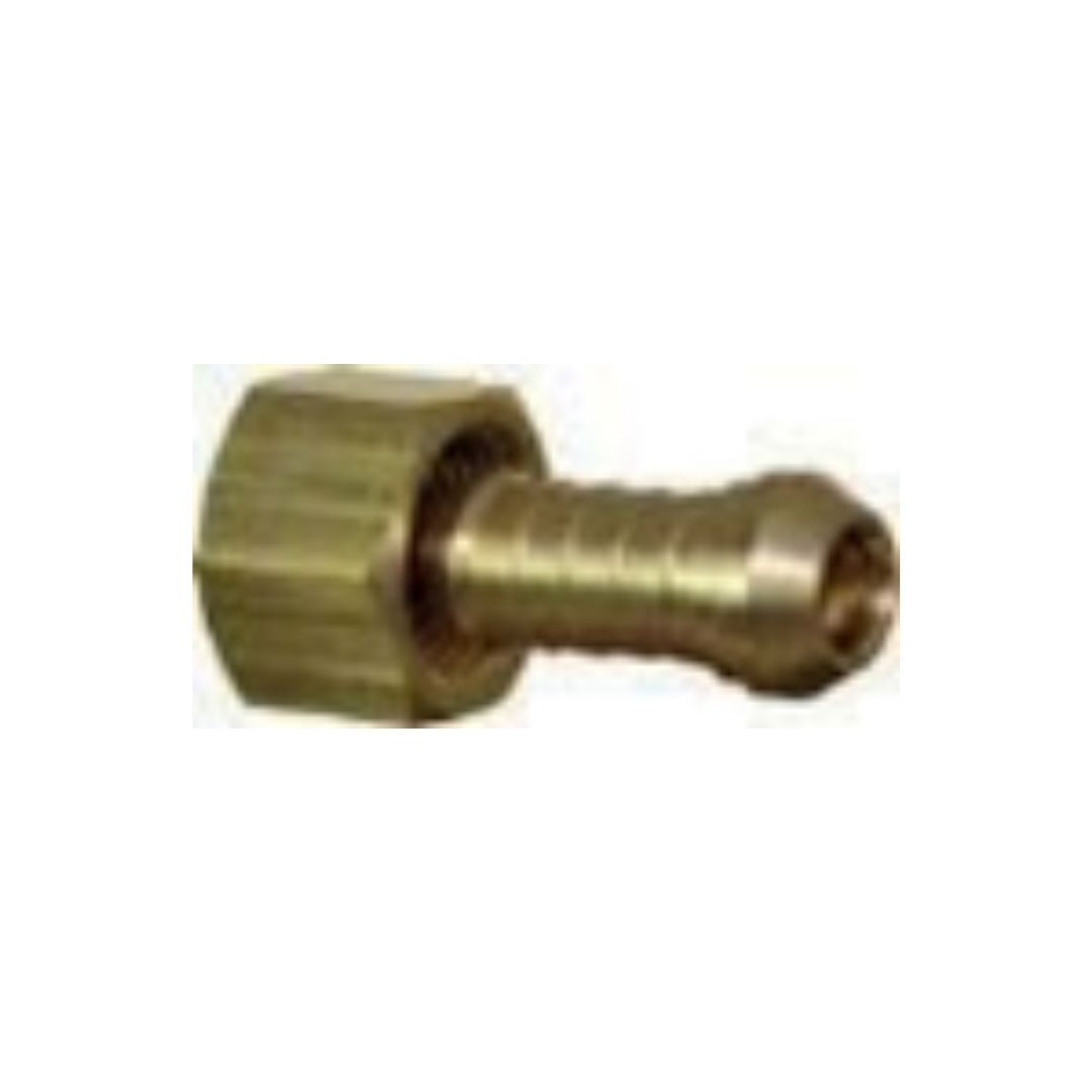 1/4 BSP Female Nut x 5/16 (8mm) Hosetail