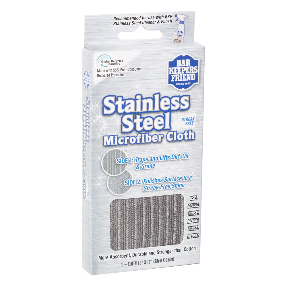 Bar Keeper's Friend Stainless Steel Microfiber Cloth