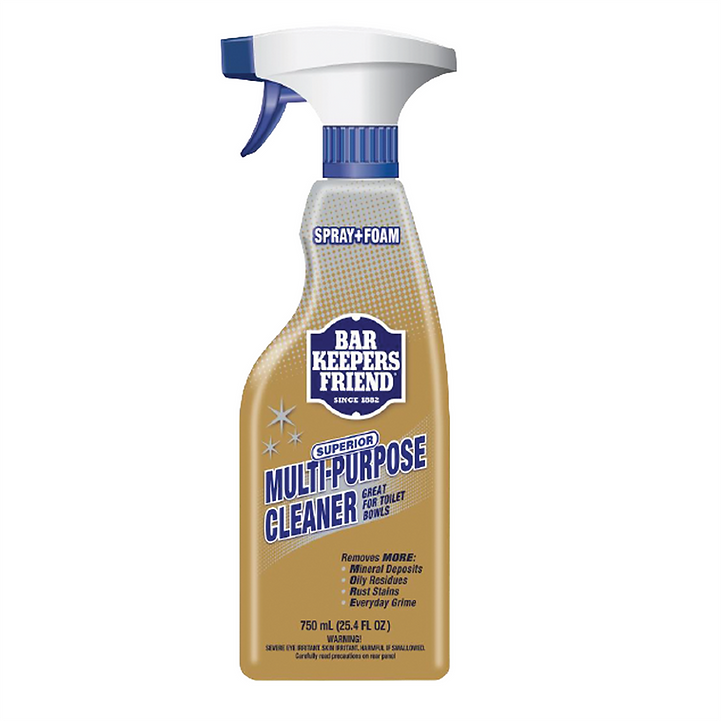 Bar Keeper's Friend Multi-Purpose Cleaner Spray & Foam - 750ml