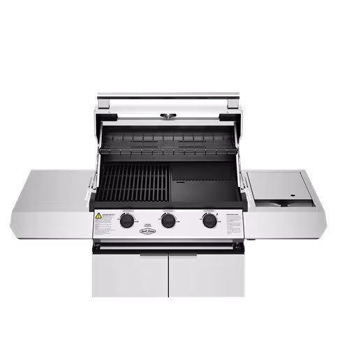 Beefeater 1200 Series Stainless Steel 3 Burner BBQ with Trolley