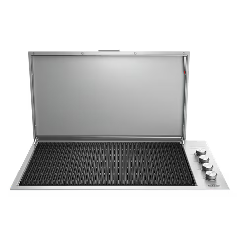 Beefeater ProLine Series 6 Burner 316 Stainless Steel Built In Gas BBQ with Lid