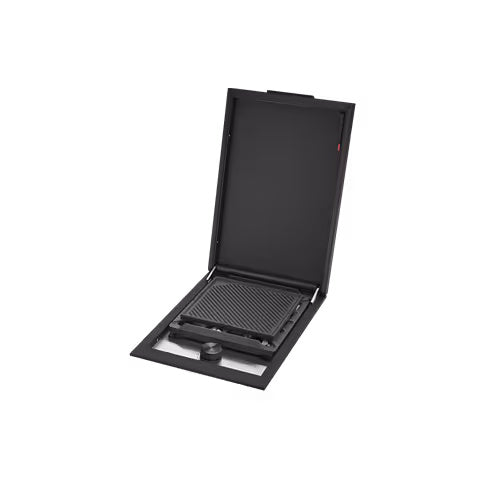 Beefeater ProLine Series Built In Gas Side Burner with Lid - COLORBOND Steel Monument Finish