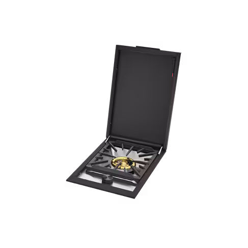 Beefeater ProLine Series Built In Gas Side Burner with Lid - COLORBOND Steel Monument Finish