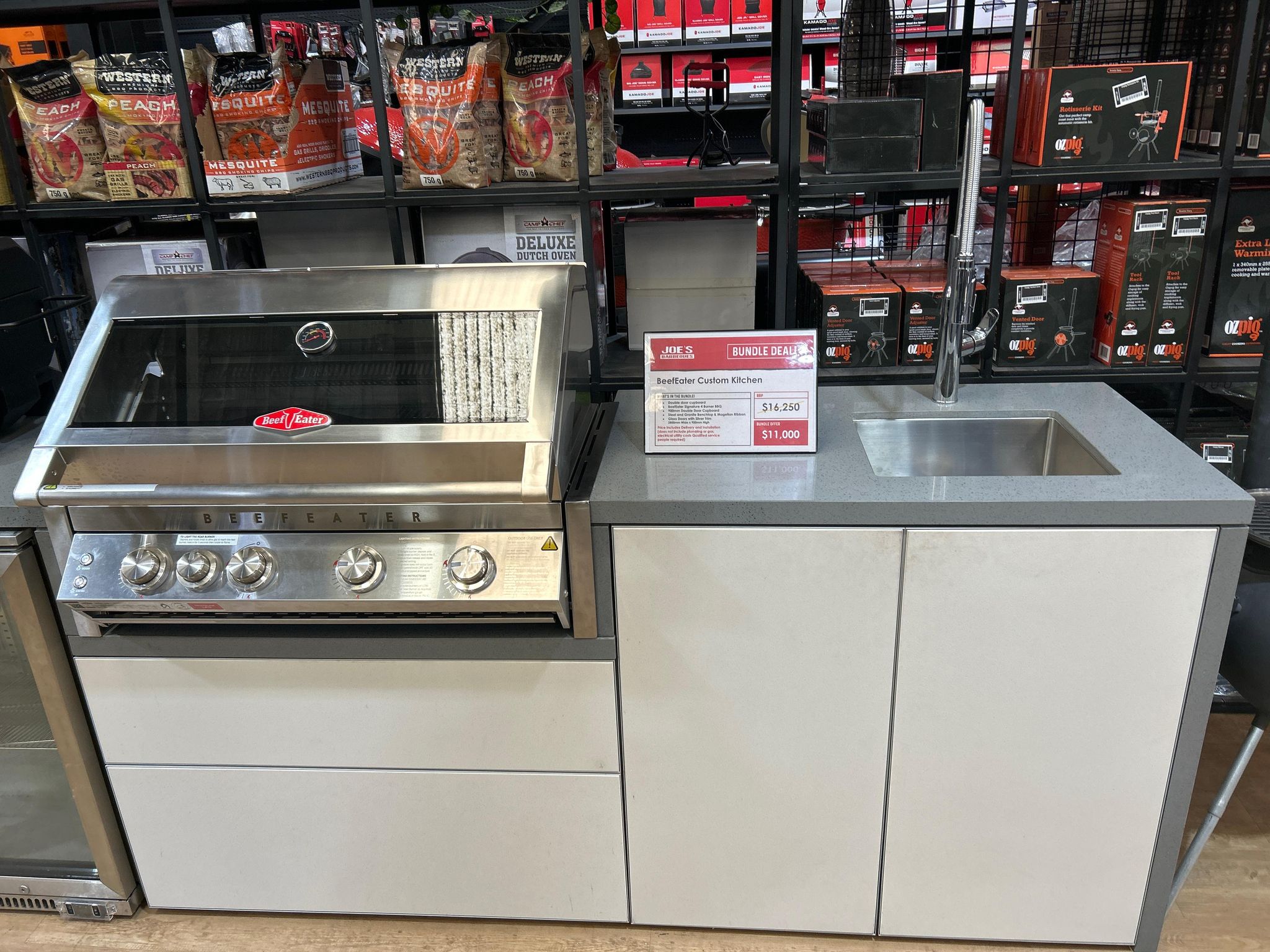 Clearance - BeefEater Custom Kitchen with Sink