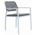 Shelta Bretagne Aluminium with Rope Back Dining Chairs