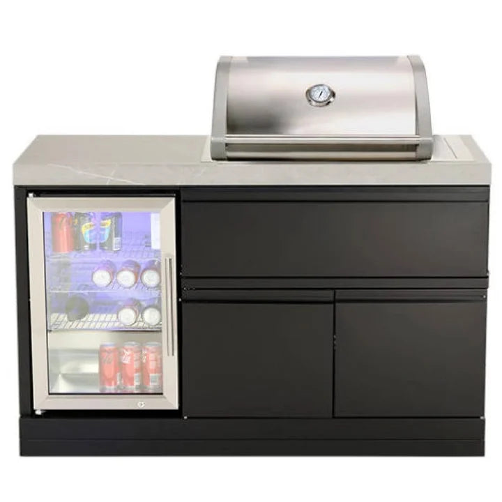 Crossray Compact Outdoor Kitchen with 2 Burner Gas BBQ