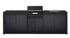 CROSSRAY eXtreme Electric Black Outdoor BBQ Kitchen - TCEK-08