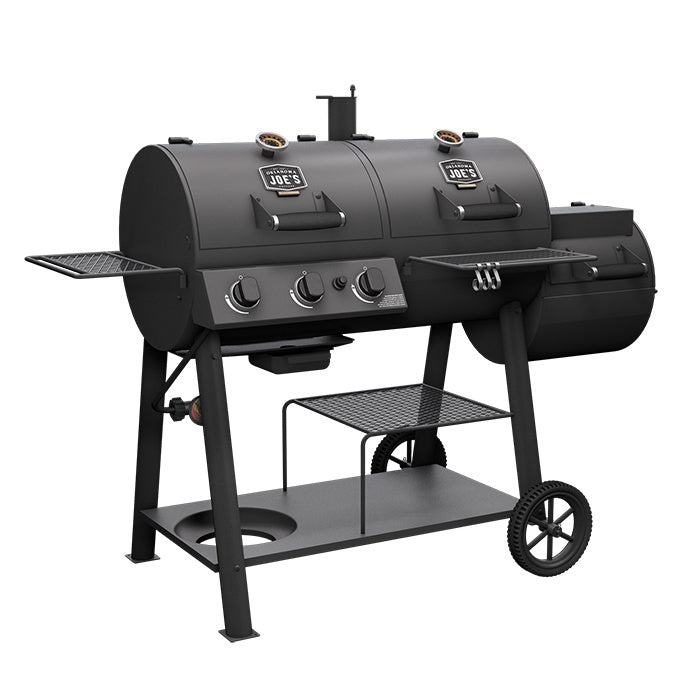 Oklahoma Joes Canyon Combo Gas/Coal Offset Smoker