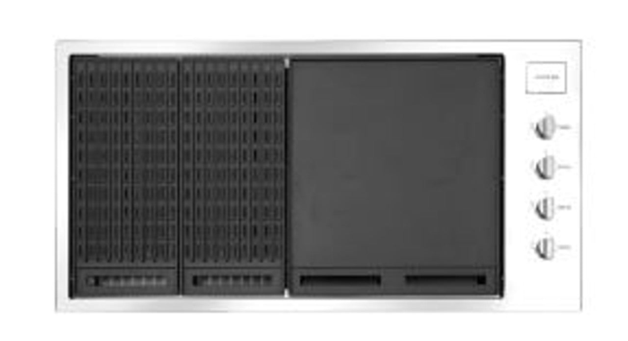 Artusi 316 SS Drop in BBQ with Roasting Hood & Rhino Outdoor ENVY 2 Door Fridge Marine Grade Bundle