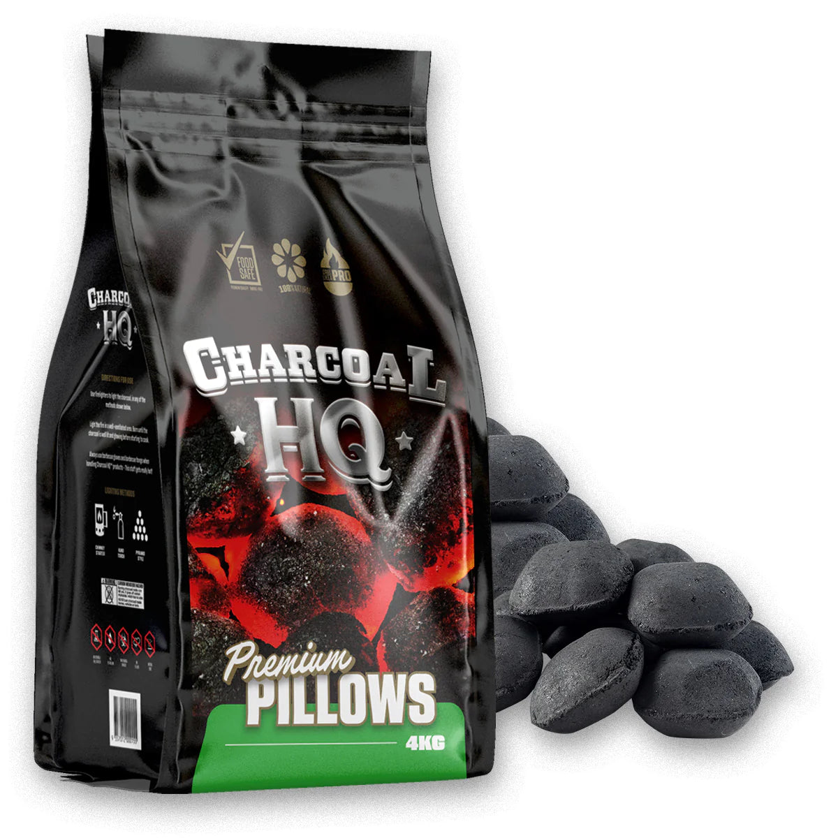 Charcoal HQ - Premium Charcoal Pillows 4kg