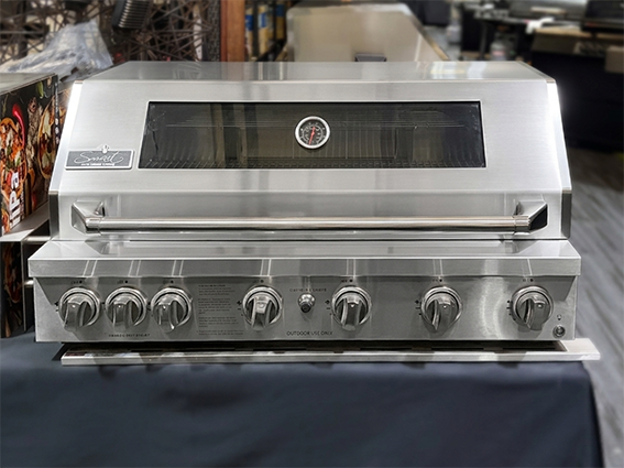 Clearance Sale - Smart Stainless Steel 6 Burner Built-In BBQ
