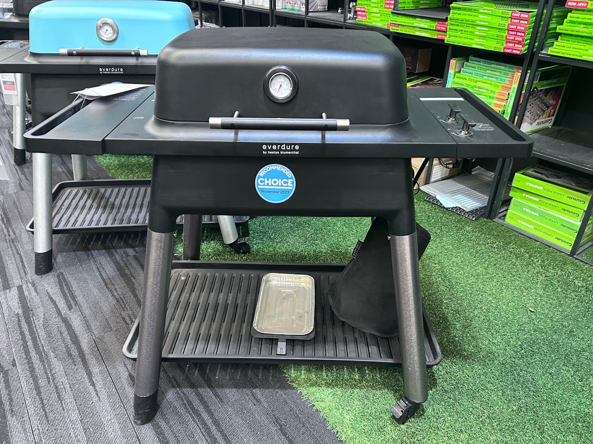 Clearance Sale - Everdure by Heston Blumenthal Force Gas BBQ Black