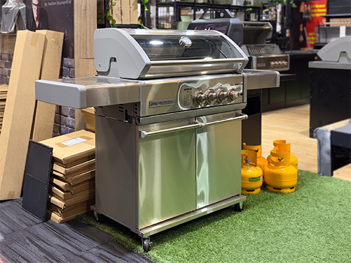 Clearance Sale - Crossray 4 Burner Trolley Barbecue